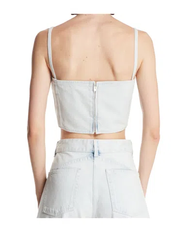 Alaïa Sleeveless Tops In White