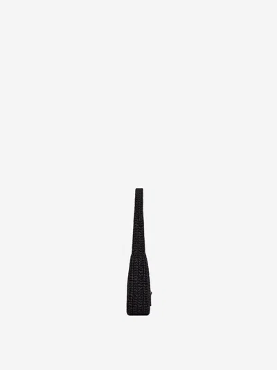 Saint Laurent Mini Hobo 5a7 Black Crochet