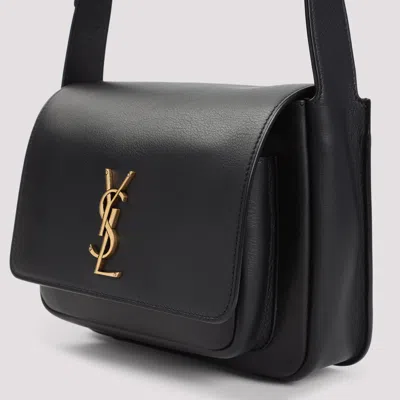 Saint Laurent Black Leather Niki Crossbody Bag
