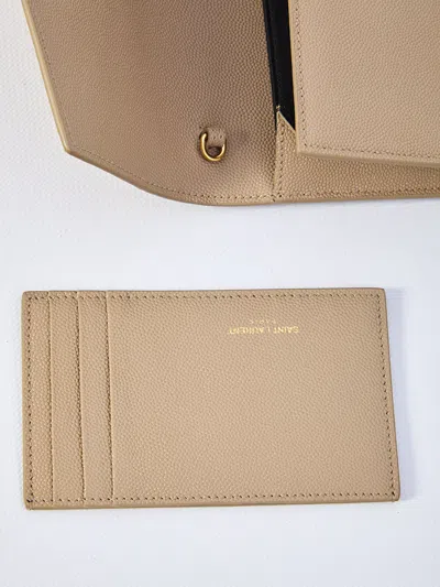 Saint Laurent Uptown Pouch With Chain