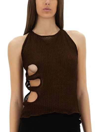 Selia Richwood Top "lily" In Brown