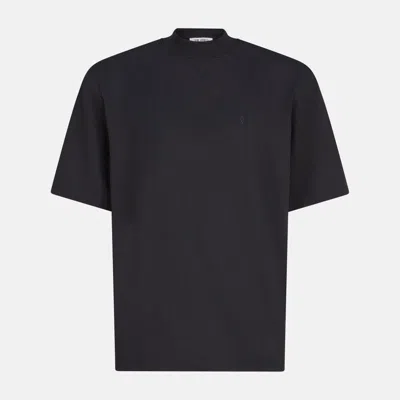 Attico T-shirt Black In Black