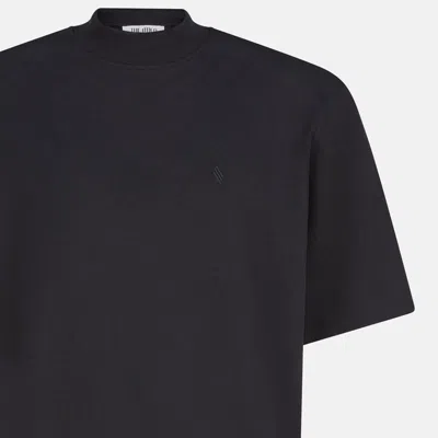 Attico T-shirt Black In Black