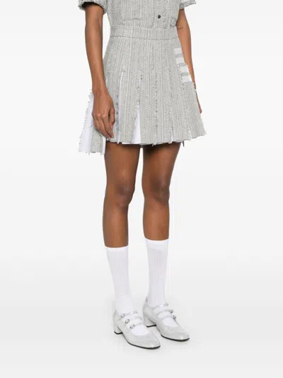 Thom Browne Knee Length And Midi Skirts With Belt Loops