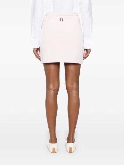Thom Browne 4bar Cotton Mini Skirt