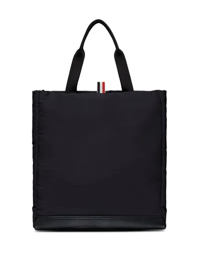 Thom Browne Black Padded Tote Bag