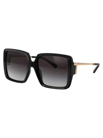 Tiffany & Co Black Injected Sunglasses In Black