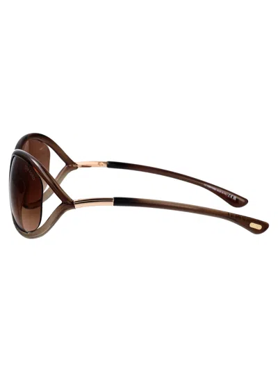 Tom Ford Bronzo/altro / Marrone Grad Acetate Sunglasses