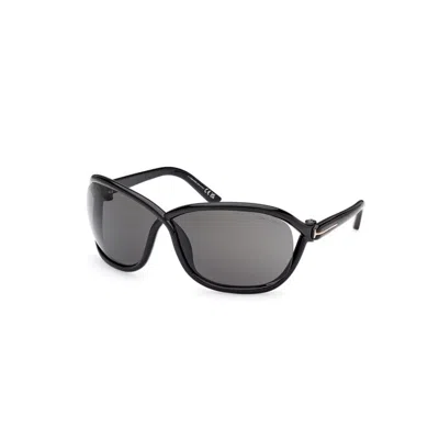 Tom Ford Nero Lucido / Fumo Acetate Sunglasses