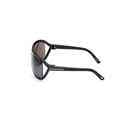 Tom Ford Nero Lucido / Fumo Acetate Sunglasses