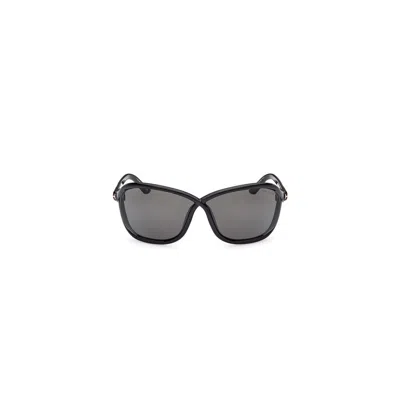 Tom Ford Nero Lucido / Fumo Acetate Sunglasses