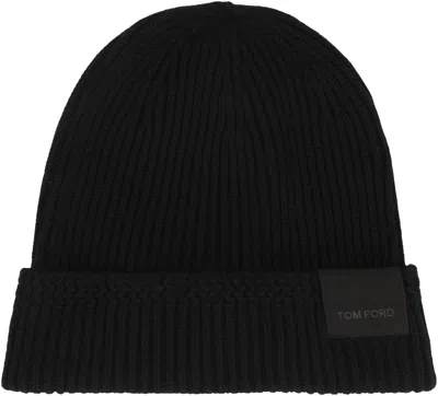 Tom Ford Ribbed Knit Beanie