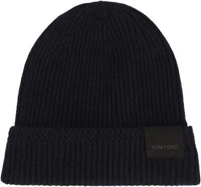 Tom Ford Ribbed Knit Beanie