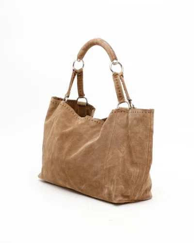 Prada Suede Tote Bag