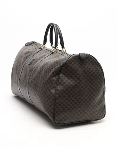 Celine Céline Large Macadam Boston Bag