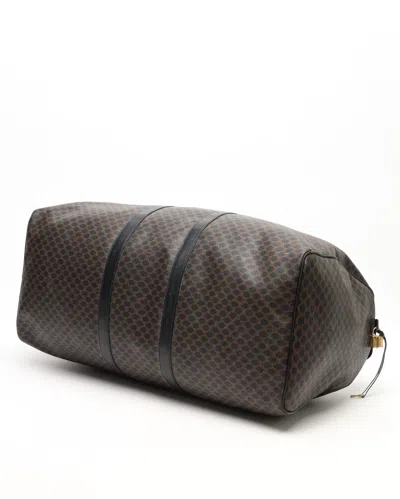 Celine Céline Large Macadam Boston Bag