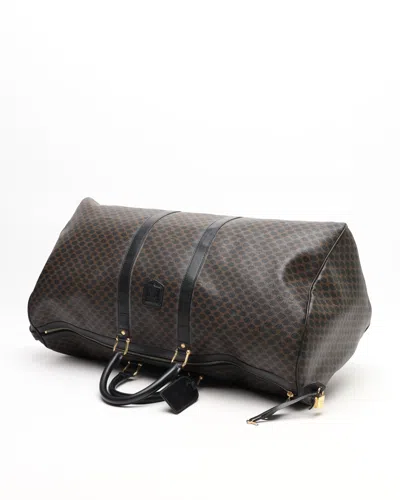 Celine Céline Large Macadam Boston Bag