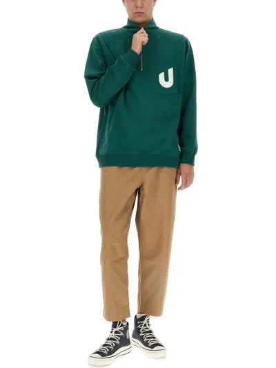 Umbro X Ymc Logo Sweatshirt In Green