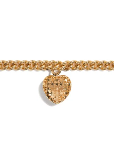 Valentino Garavani Coer Royal Bracelet Gold-coloured In In Metallic