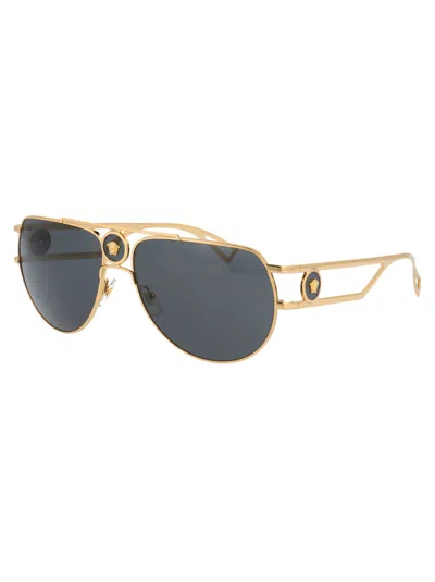 Versace Eyewear Double Bridge Aviator