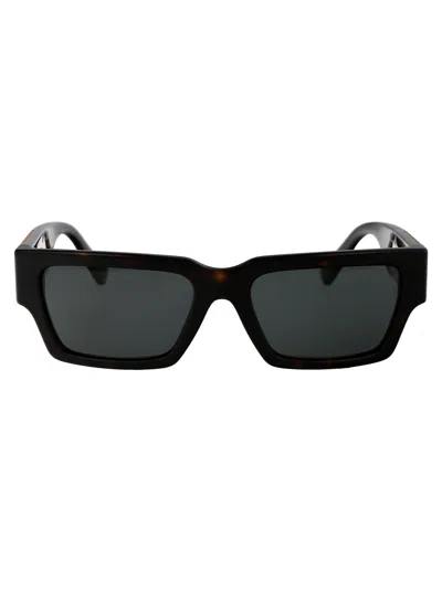 Versace Havana Acetate Sunglasses