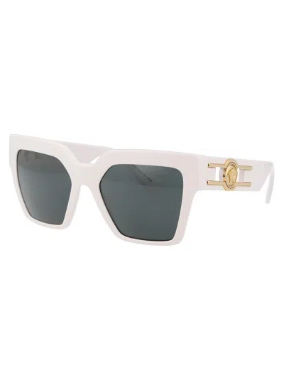 Versace Medusa-plaque Oversize Sunglasses