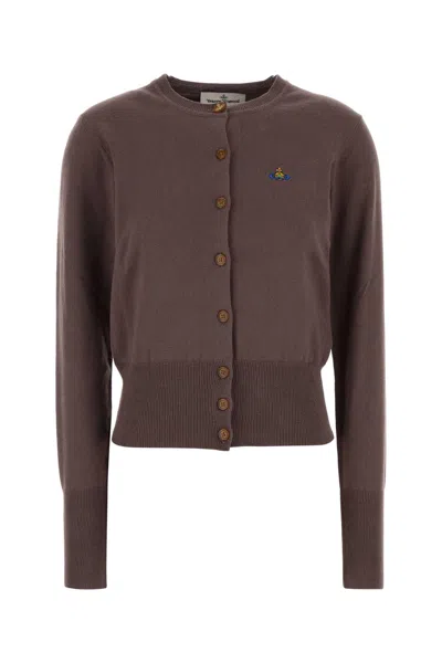 Vivienne Westwood Knitwear With Crew Neck And Ribbed Hem