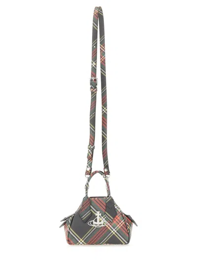 Vivienne Westwood Mini Yasmin Tartan-check Cross Body Bag