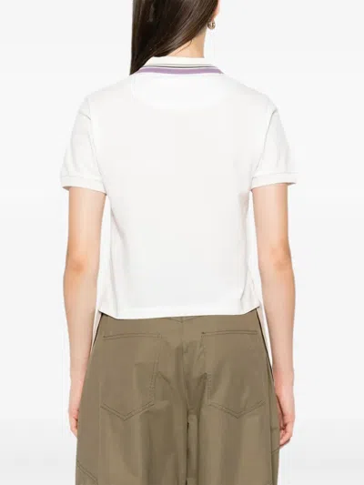 Vivienne Westwood Ribbed Collar Short Sleeves Top