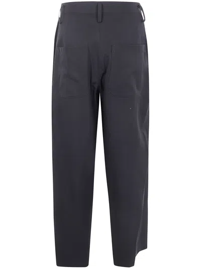 Y's Button-fastening Wool Trousers