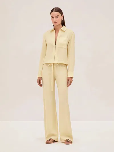 Alexis Damian Pant In Yellow