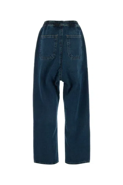 Y/project Denim Jeans In Blue