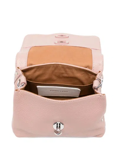 Zanellato Postina Daily Pink Roseto Baby Handbag In Neutral