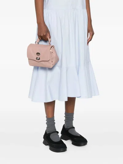 Zanellato Postina Daily Pink Roseto Baby Handbag In Neutral