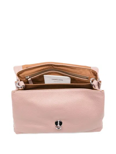 Zanellato Beige Postina Jones Small Satchel