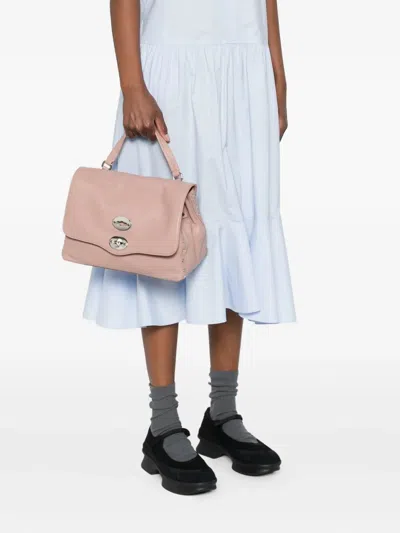Zanellato Beige Postina Jones Small Satchel
