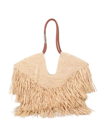 Zimmermann Natural Goldentime Fringe Medium Tote In Neutral