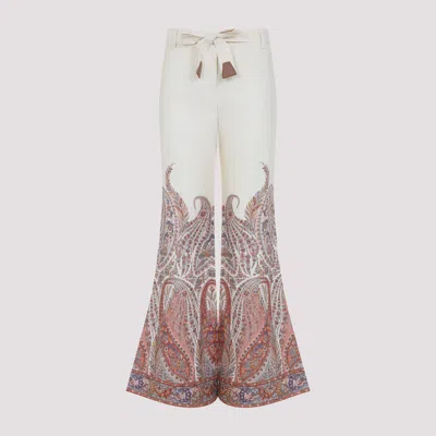 Zimmermann Rhiannon Paisley-print Trousers