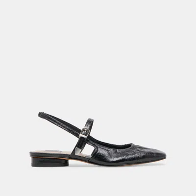 Dolce Vita Rianne Flats Midnight Crinkle Patent