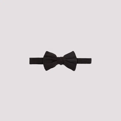 Giorgio Armani Woven Silk Bowtie