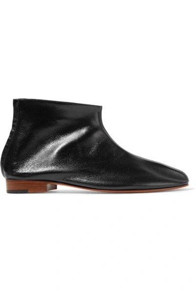 Martiniano Leone Leather Ankle Boots