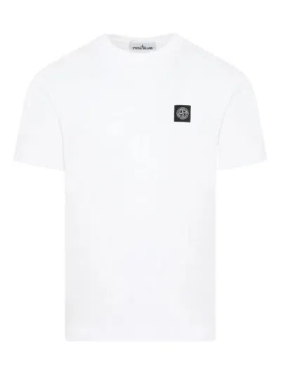 Stone Island Cotton Jersey Crewneck T-shirt