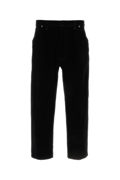 Prada Brown Velvet Denim Pant