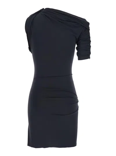 Jacquemus La Mini Robe Drapeado