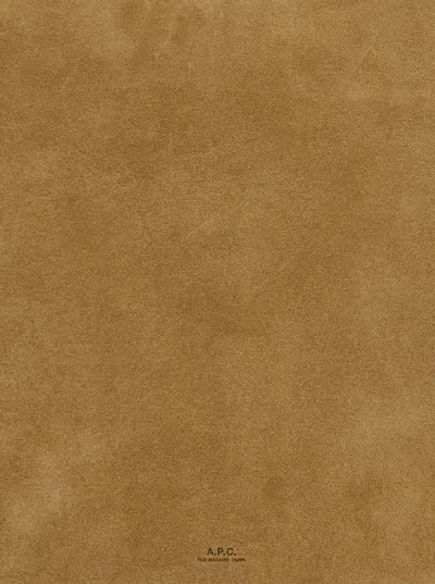 Apc Sac Vera Bags Suede And Smooth Leather In Brown