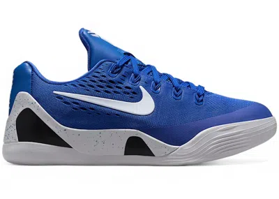 Pre-owned Nike Kobe 9 Em Low Tb Sneakers In Game Royal/white