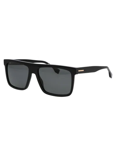 Hugo Boss Boss 59mm Polarized Rectangular Sunglasses