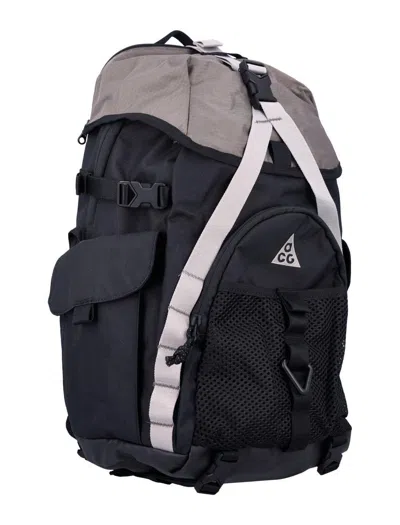 Nike Acg Daymax Backpack With Side Pockets And Top Handle In Neutral