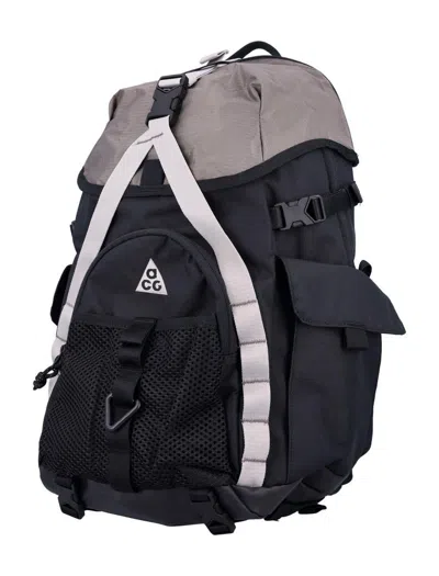 Nike Acg Daymax Backpack With Side Pockets And Top Handle In Neutral