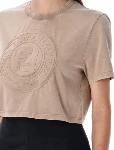 Fendi Cropped T-shirt